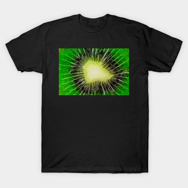 Kiwi Slice T-Shirt by somadjinn